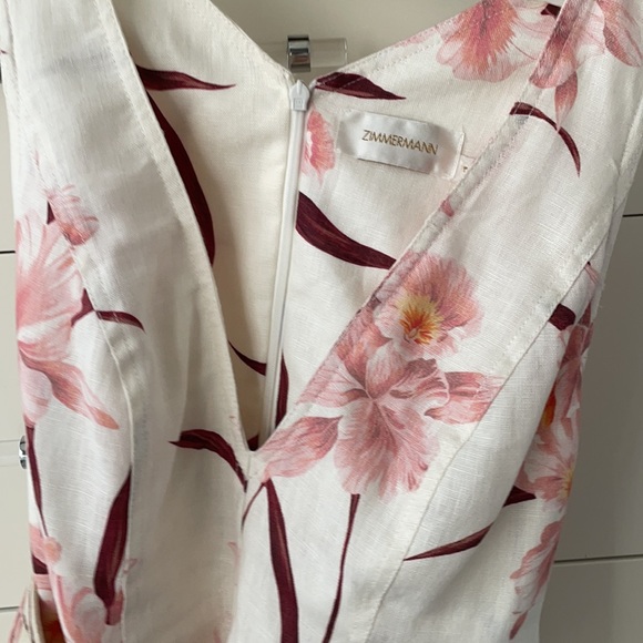 Zimmerman floral dress with belt - Picture 4 of 4